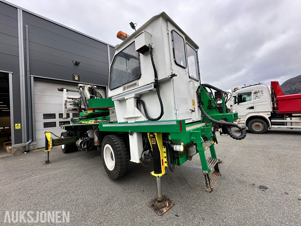 2011 Essverk Essmount 8T monteringsmaskin - komplett m/vakuumutstyr + dokumentasjon