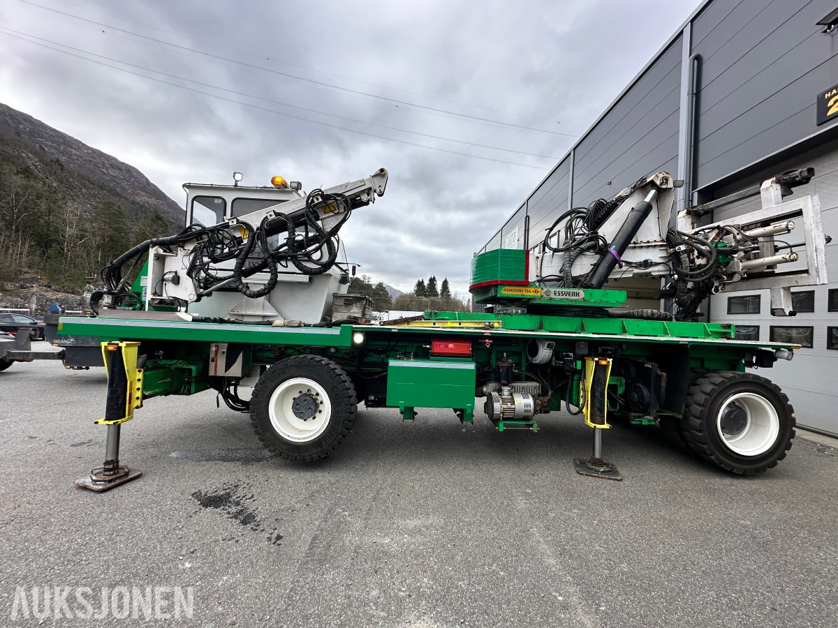 2011 Essverk Essmount 8T monteringsmaskin - komplett m/vakuumutstyr + dokumentasjon