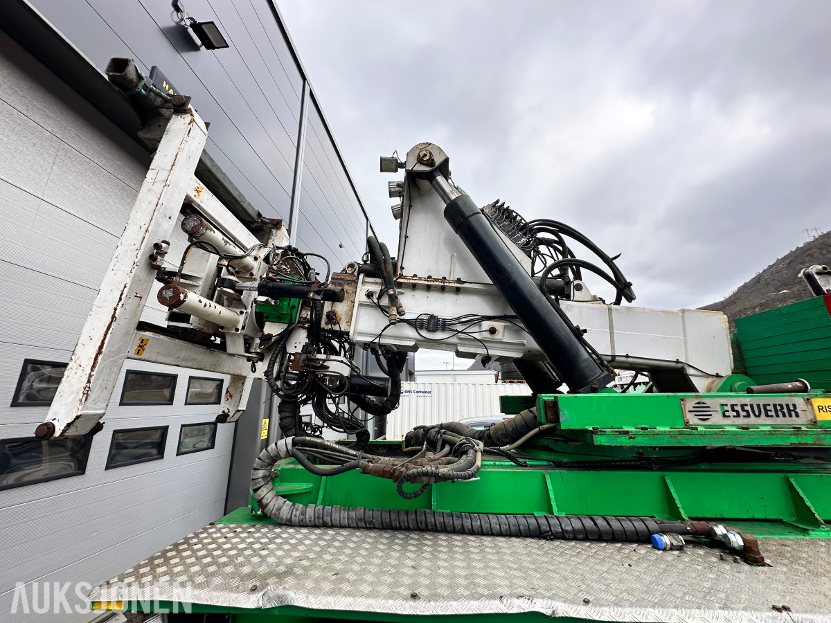 2011 Essverk Essmount 8T monteringsmaskin - komplett m/vakuumutstyr + dokumentasjon