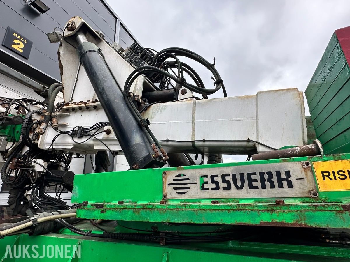 2011 Essverk Essmount 8T monteringsmaskin - komplett m/vakuumutstyr + dokumentasjon