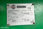 2011 Essverk Essmount 8T monteringsmaskin - komplett m/vakuumutstyr + dokumentasjon