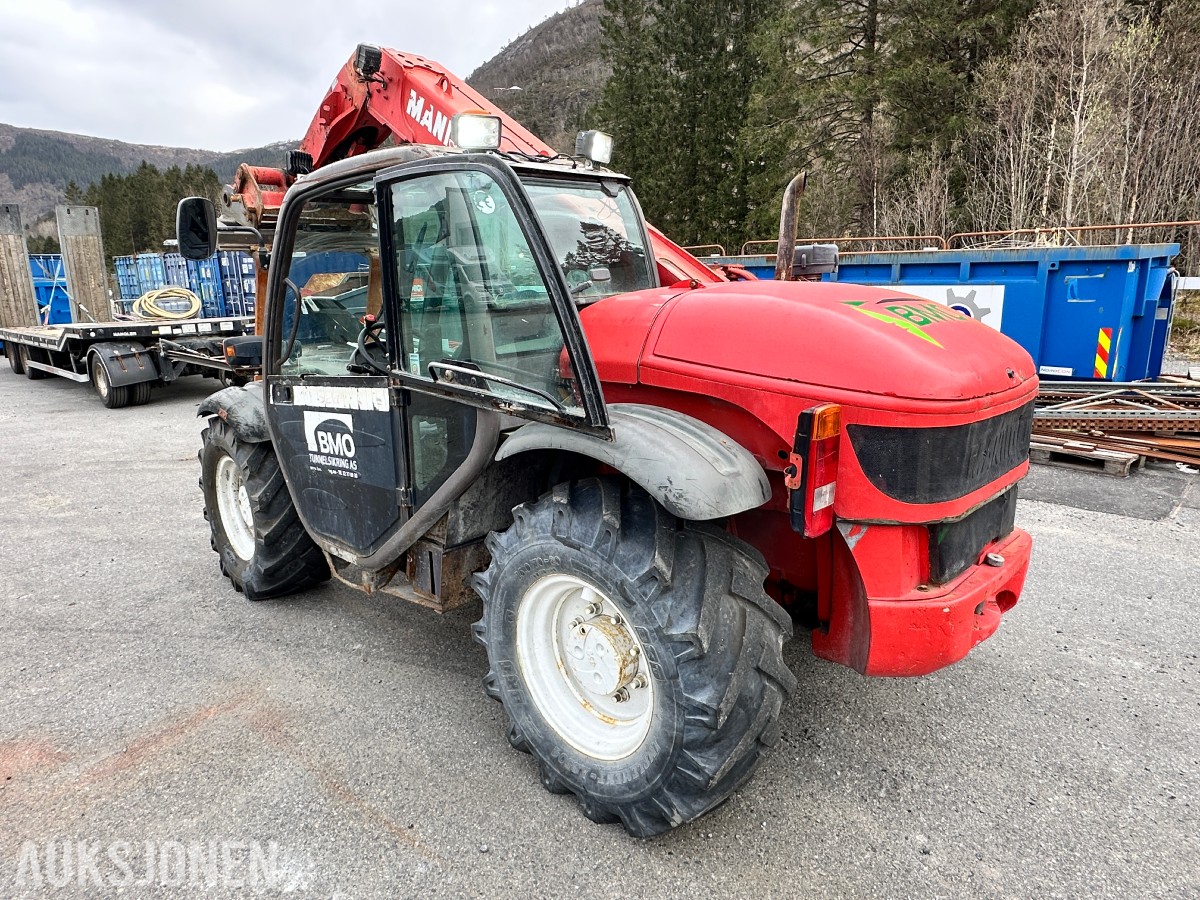 2001 Manitou MLT 526 Compact teleskoptruck, 14178 timer