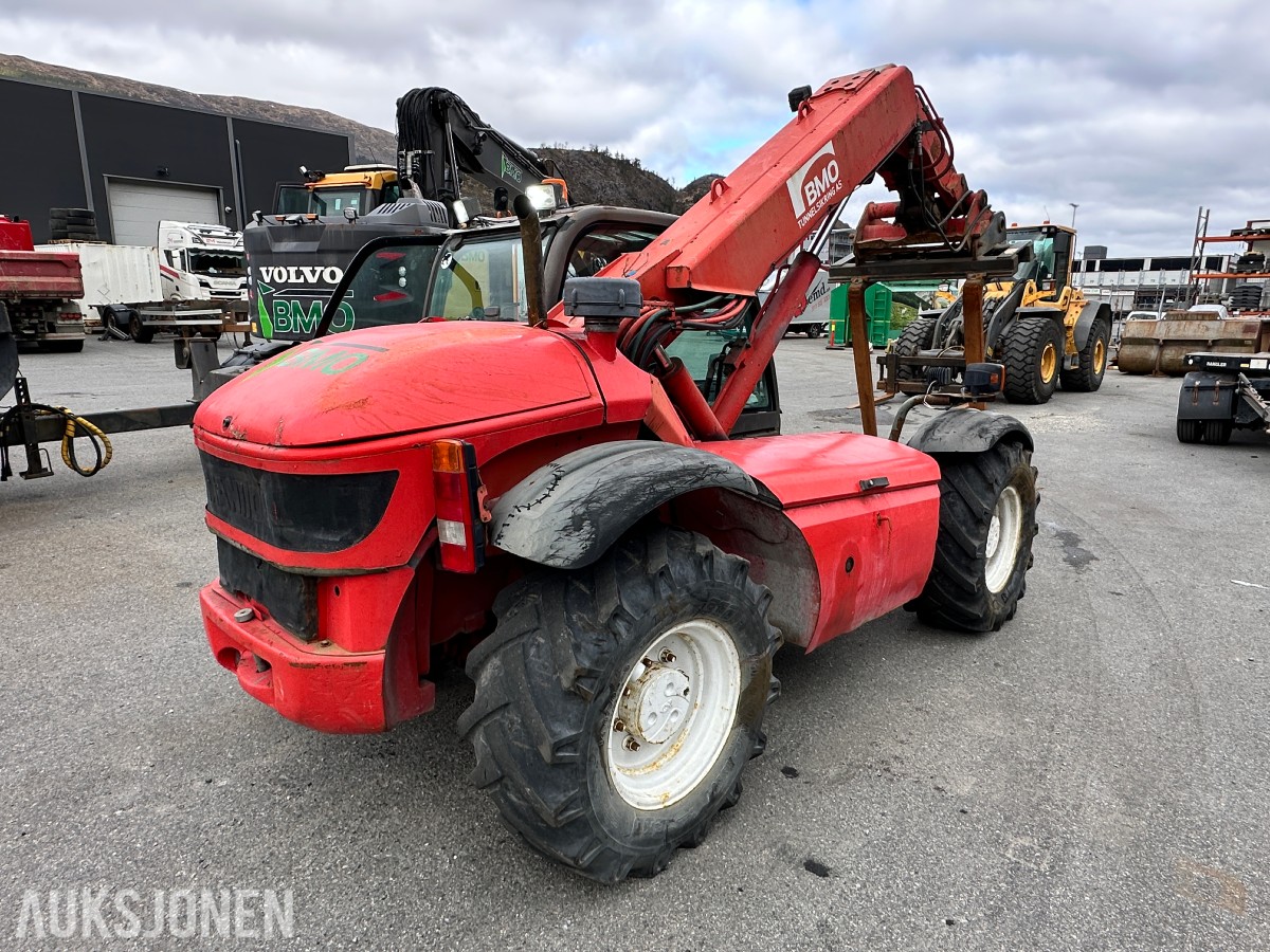 2001 Manitou MLT 526 Compact teleskoptruck, 14178 timer