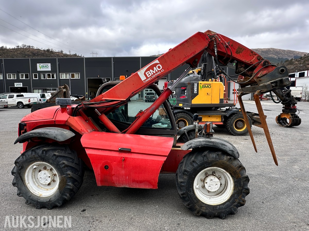 2001 Manitou MLT 526 Compact teleskoptruck, 14178 timer