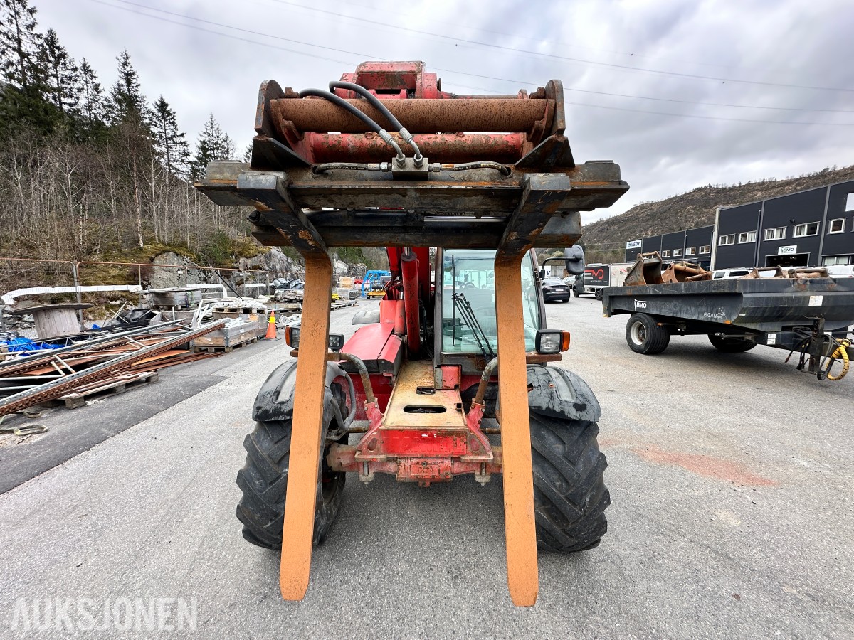 2001 Manitou MLT 526 Compact teleskoptruck, 14178 timer