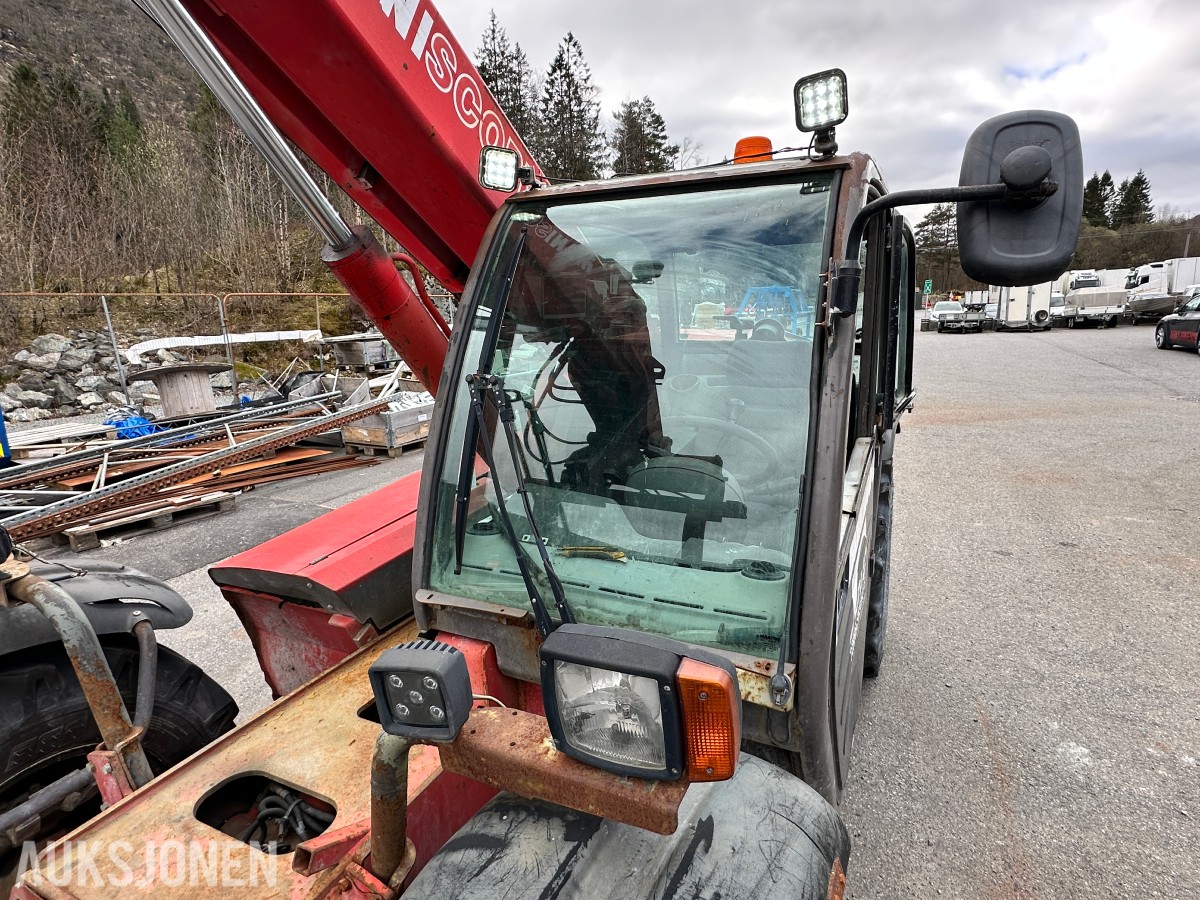 2001 Manitou MLT 526 Compact teleskoptruck, 14178 timer