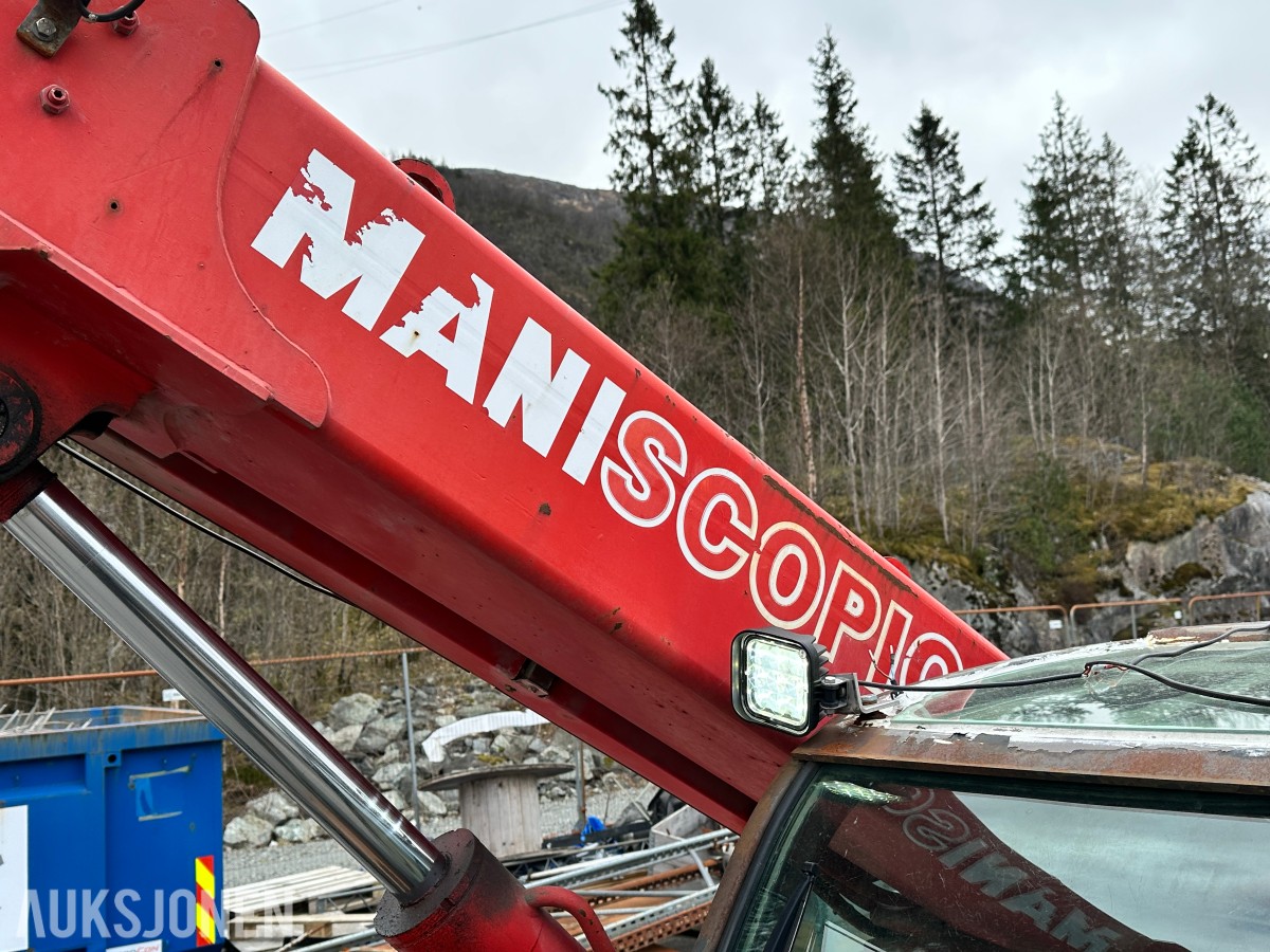 2001 Manitou MLT 526 Compact teleskoptruck, 14178 timer