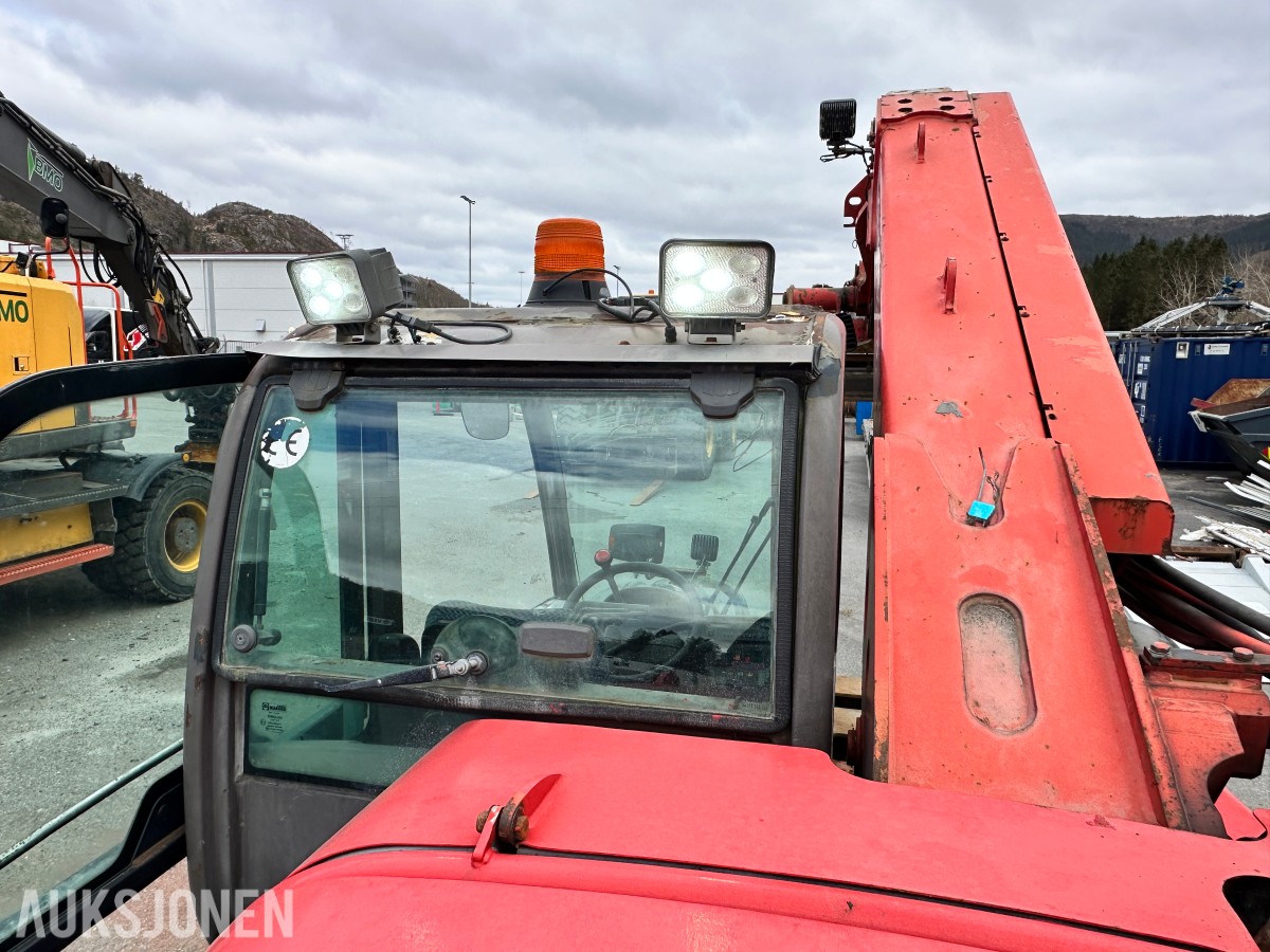 2001 Manitou MLT 526 Compact teleskoptruck, 14178 timer