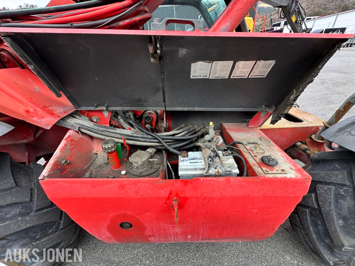2001 Manitou MLT 526 Compact teleskoptruck, 14178 timer