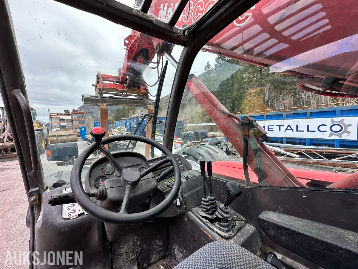 2001 Manitou MLT 526 Compact teleskoptruck, 14178 timer