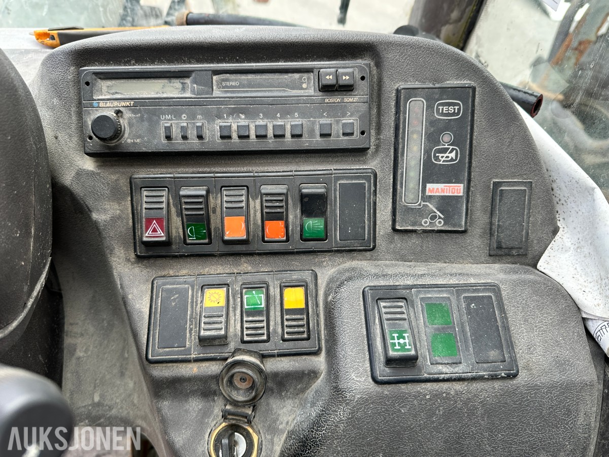2001 Manitou MLT 526 Compact teleskoptruck, 14178 timer