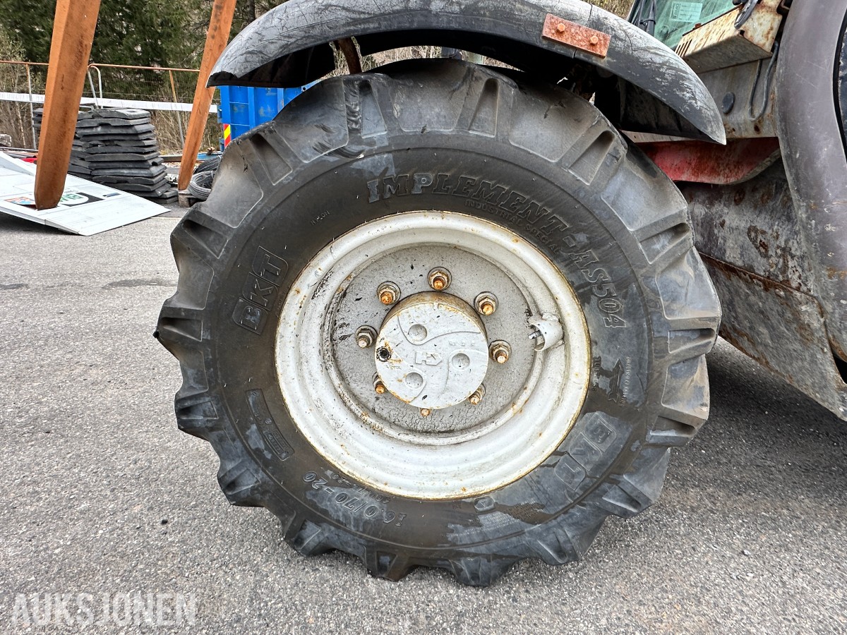 2001 Manitou MLT 526 Compact teleskoptruck, 14178 timer