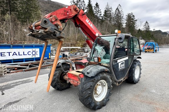 2001 Manitou MLT 526 Compact teleskoptruck, 14178 timer