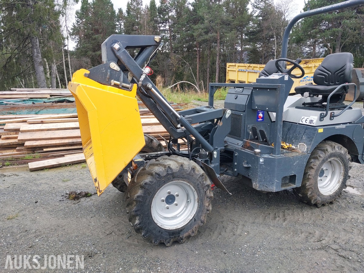 2017 Bergmann 1200FH Minidumper kun 524timer
