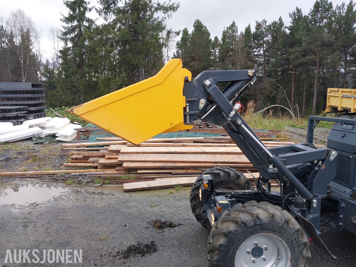 2017 Bergmann 1200FH Minidumper kun 524timer