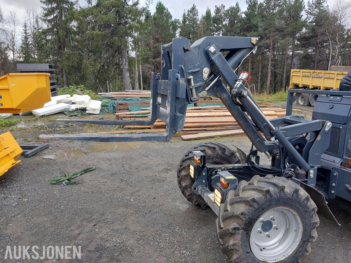 2017 Bergmann 1200FH Minidumper kun 524timer