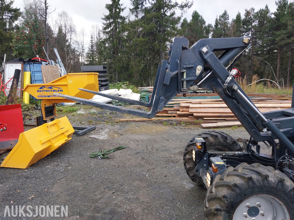 2017 Bergmann 1200FH Minidumper kun 524timer