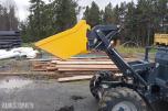 2017 Bergmann 1200FH Minidumper kun 524timer