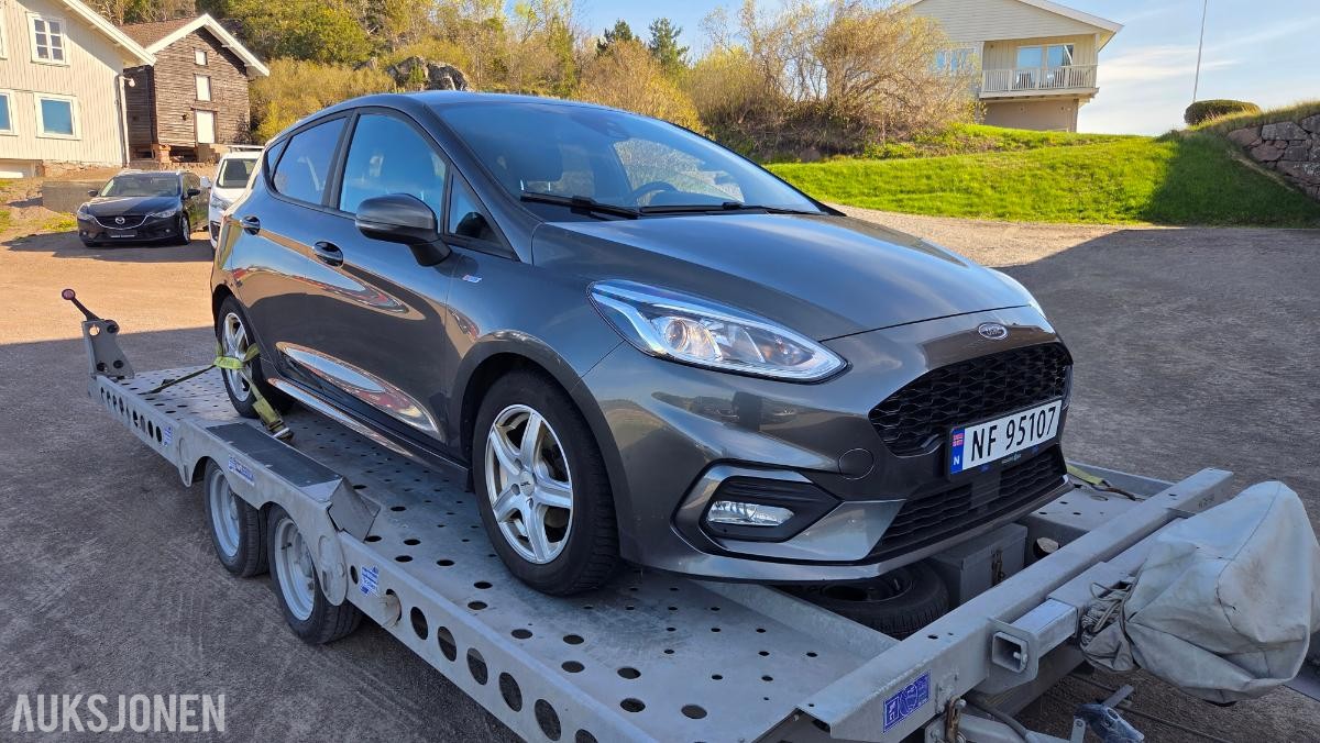 2019 Ford Fiesta, 1,0 EcoBoost 100hk aut Rep objekt, 121000km