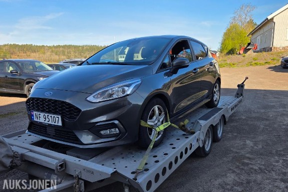 2019 Ford Fiesta, 1,0 EcoBoost 100hk aut Rep objekt, 121000km