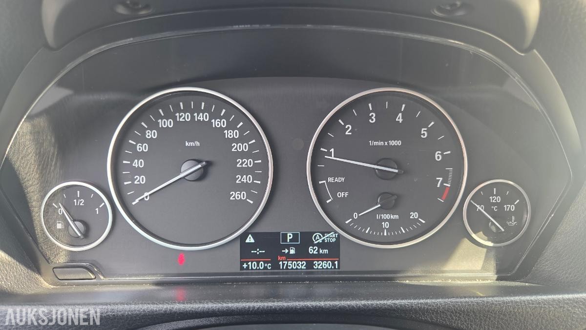 2013 BMW 3-serie, 316I 1.6-136 aut Rep objekt, 175000km
