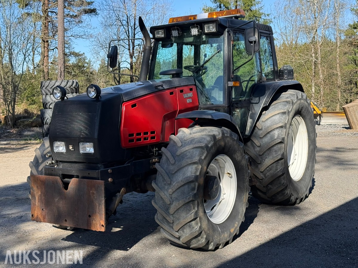 1997 Valmet 8750 Traktor 190 hk – Delta Powershift - Brøytefeste