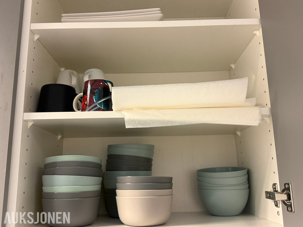 Kjøkkenutstyr, serveringsartikler og inventar