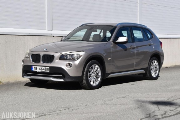 2011 BMW X1 xDrive18d X-Line, 159443km, Automat, Cruisekontroll, Skinninteriør, Sportsseter, S+V dekk 