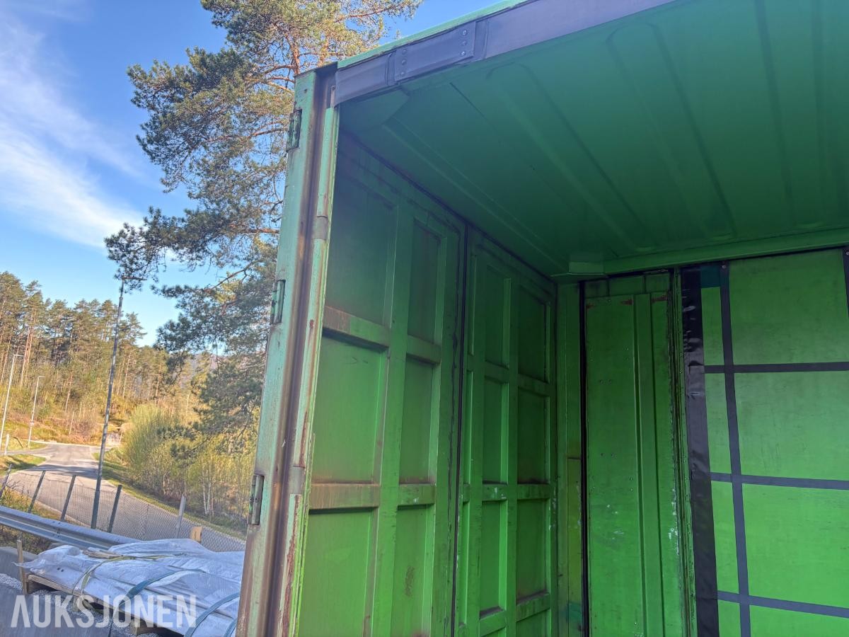 45 fots curtain-side container