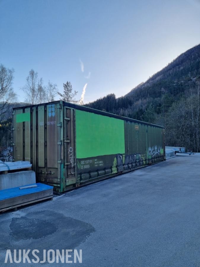 45 fots curtain-side container