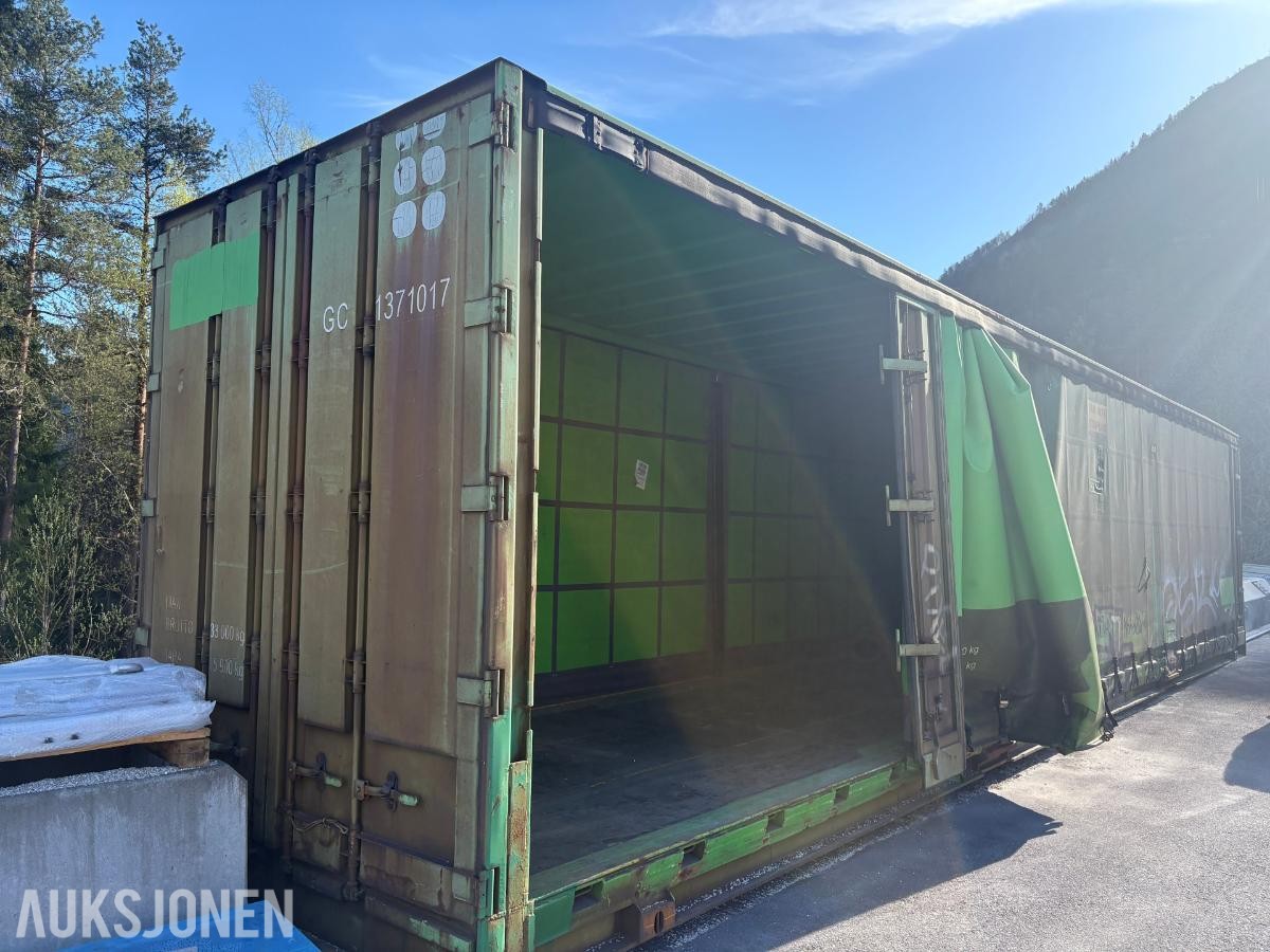 45 fots curtain-side container