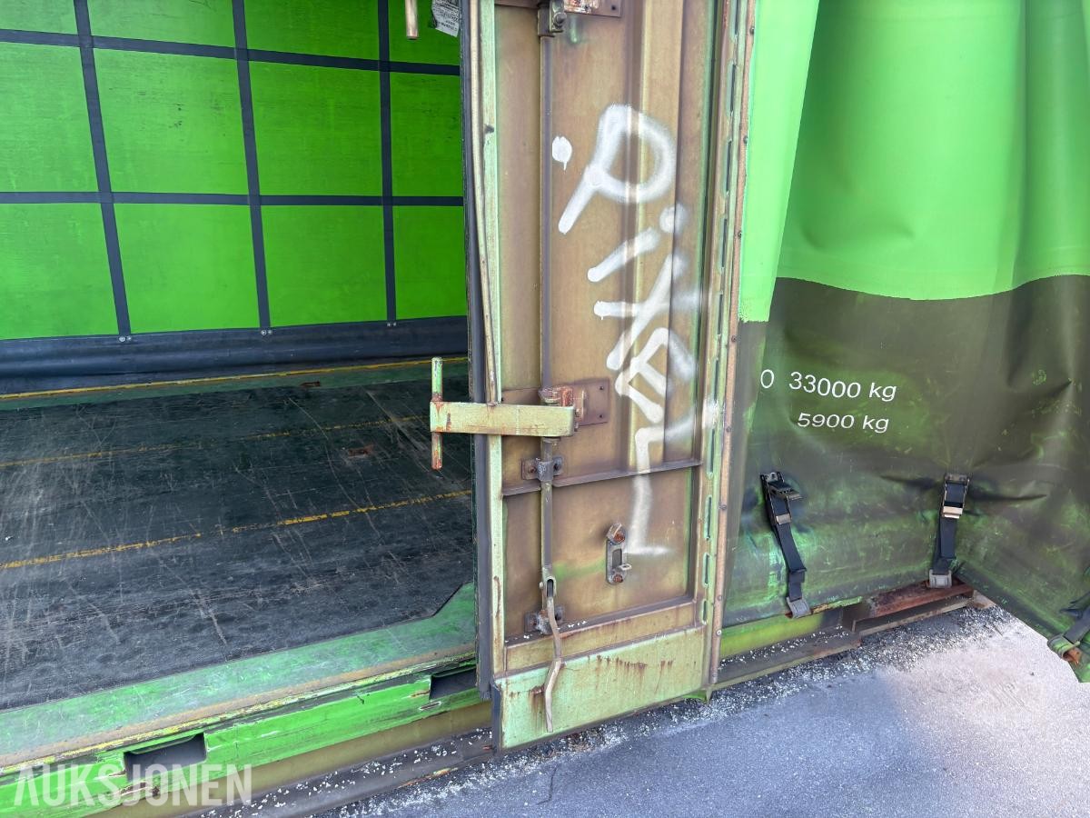 45 fots curtain-side container