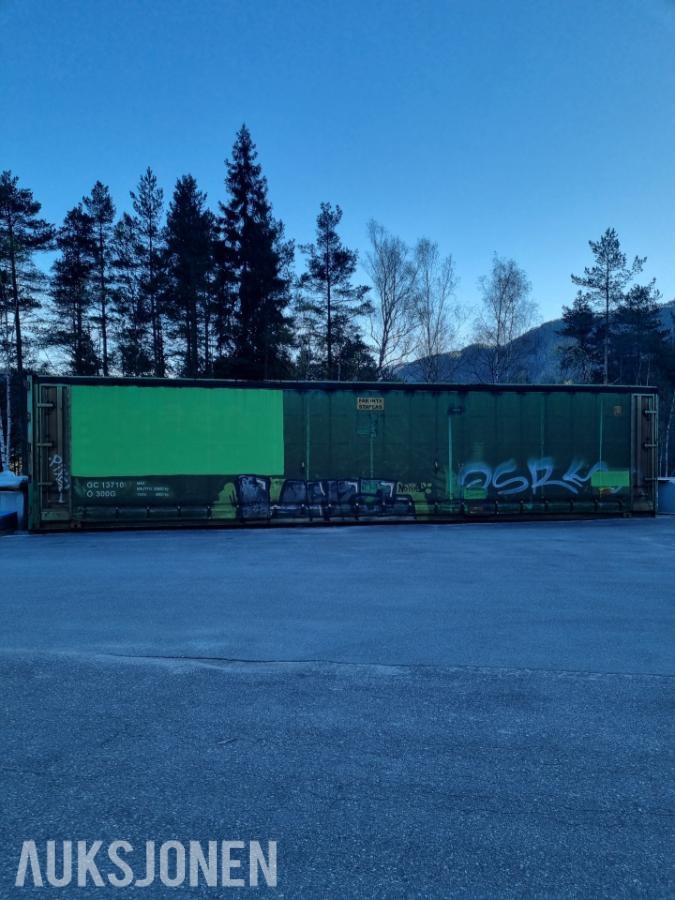 45 fots curtain-side container