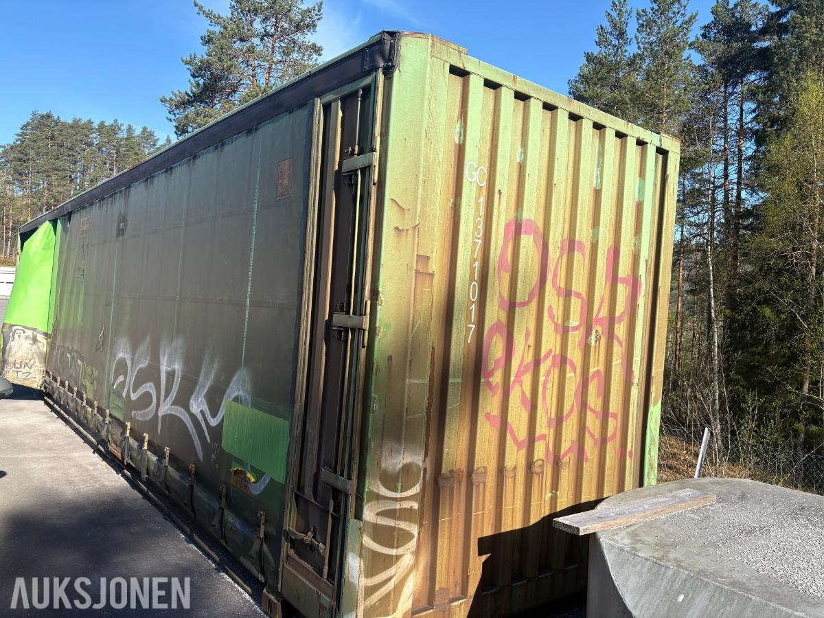 45 fots curtain-side container