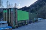 45 fots curtain-side container