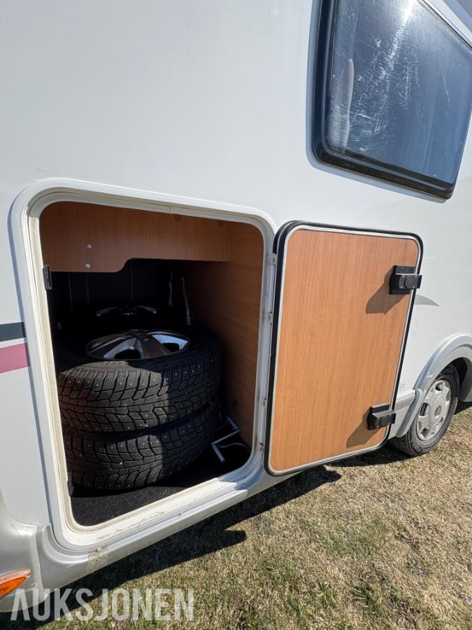 GENESIS 58 M12 SUNRO / SOLCELLE / WEBASTO / SOMMER + VINTERDEKK / REGKJEDE / MANUELLE /
