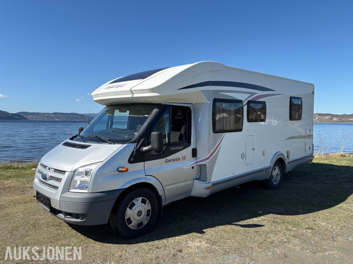 GENESIS 58 M12 SUNRO / SOLCELLE / WEBASTO / SOMMER + VINTERDEKK / REGKJEDE / MANUELLE /