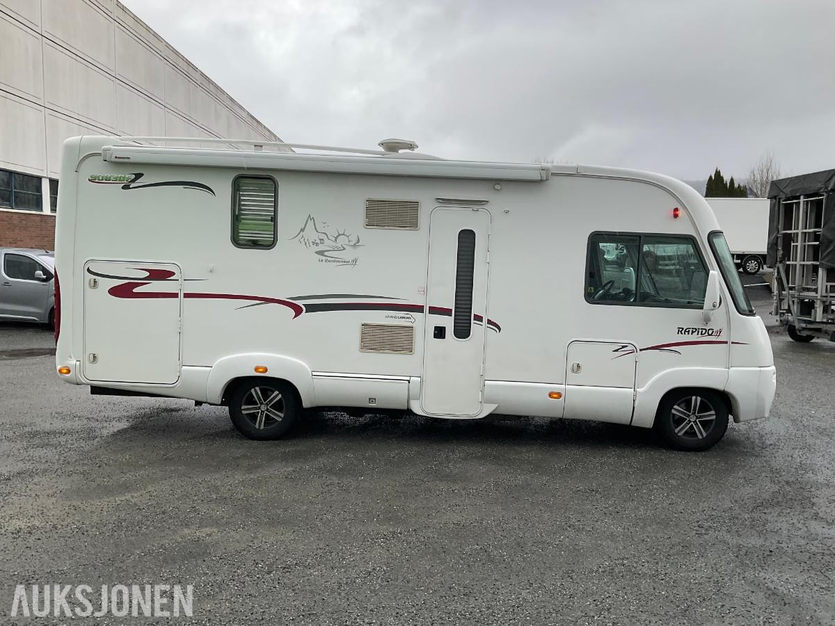 2008 Rapido 9083 DF ryggekamera DAB Gasstest NYSERVET MED REGREIM BYTTE!