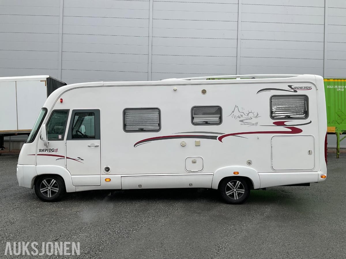 2008 Rapido 9083 DF ryggekamera DAB Gasstest NYSERVET MED REGREIM BYTTE!