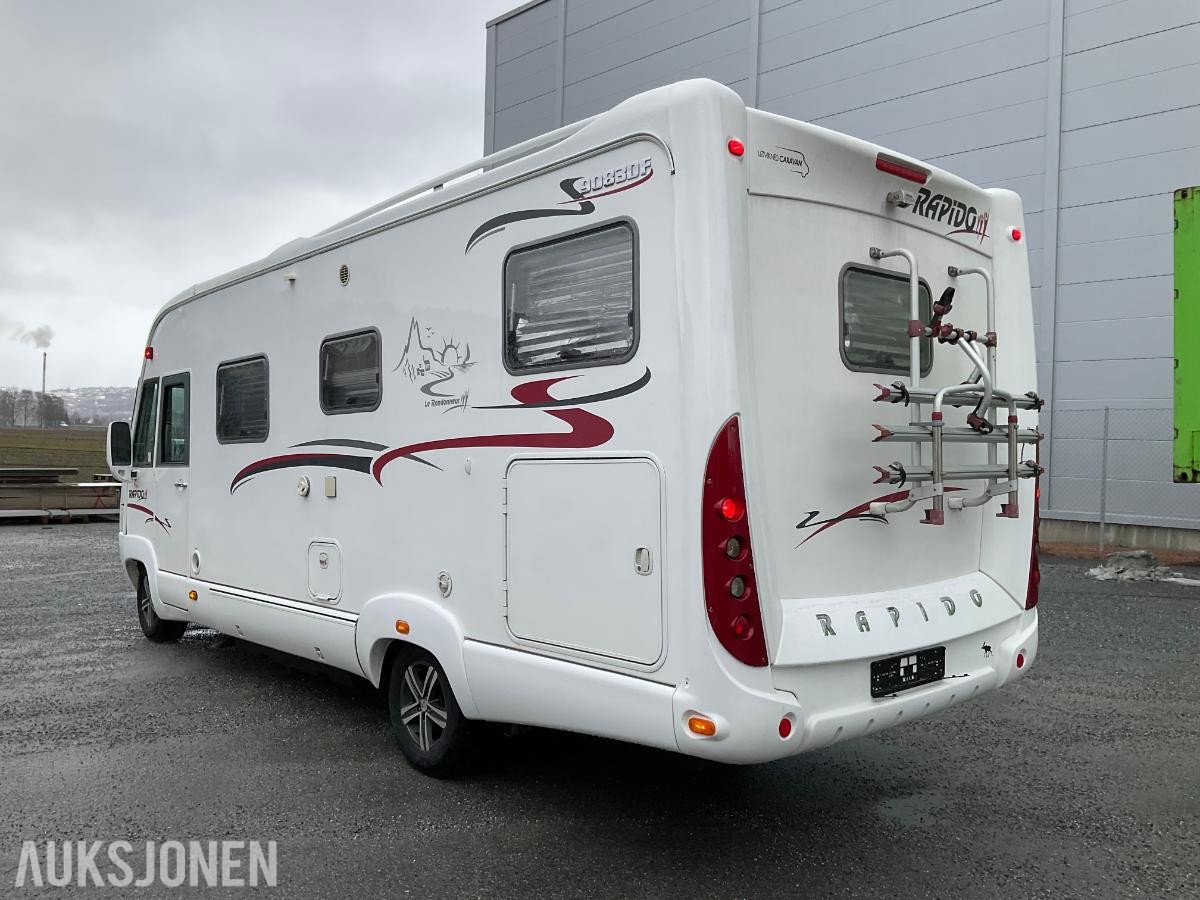 2008 Rapido 9083 DF ryggekamera DAB Gasstest NYSERVET MED REGREIM BYTTE!