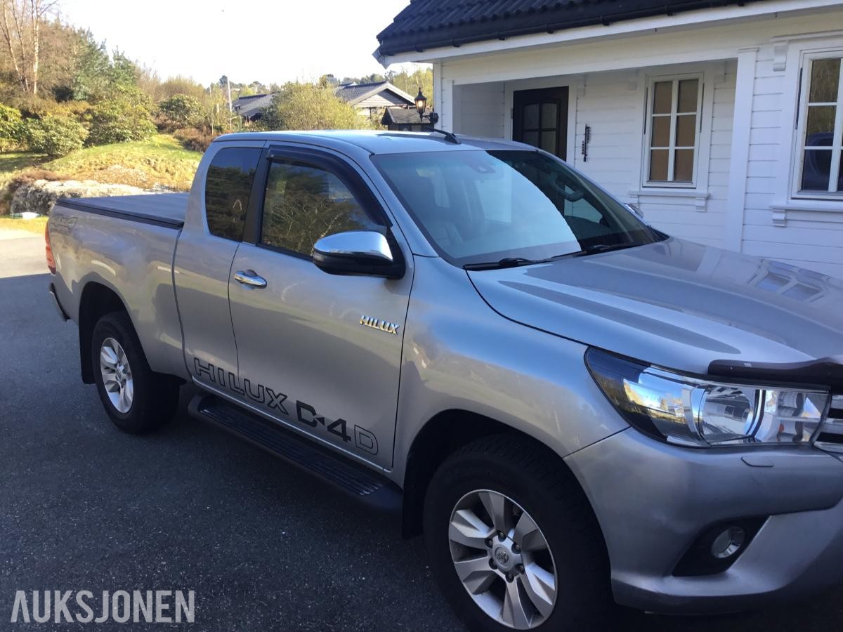 2019 Toyota HiLux, 2,4 150hk 4WD 2d, 183000km, Hengerfeste, Ryggekamera, 184000km
