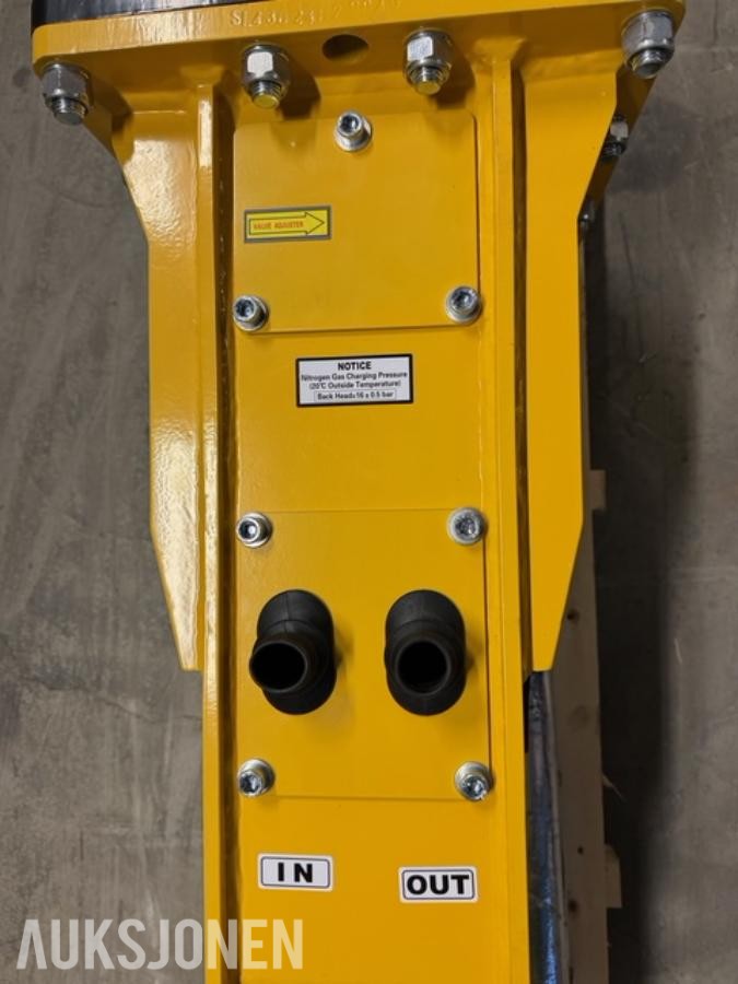 NY HENIMA PIGGHAMMER TIL 6-9 TONNS GRAVEMASKIN S50 M/GARANTI