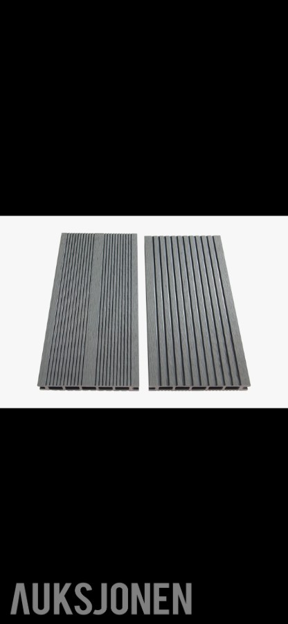 2026 KOMPOSITT TERRASSEBORD 3000x145x21mm - 154 STK Grå -Ca 70m2