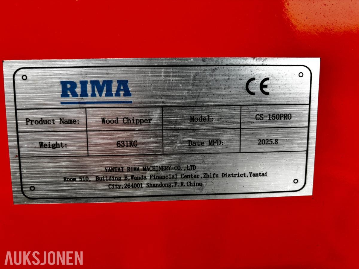 2025 FLISHUGGER RIMA  CS-150PRO – 764cc Loncin
