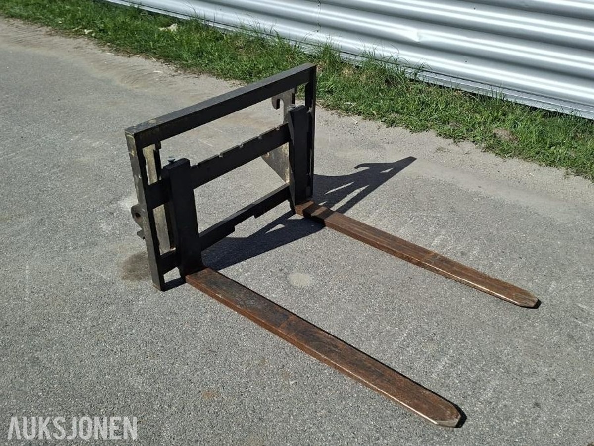 Hjullaster Sino JN915 - 2 Skuffer - 1 pallegaffel