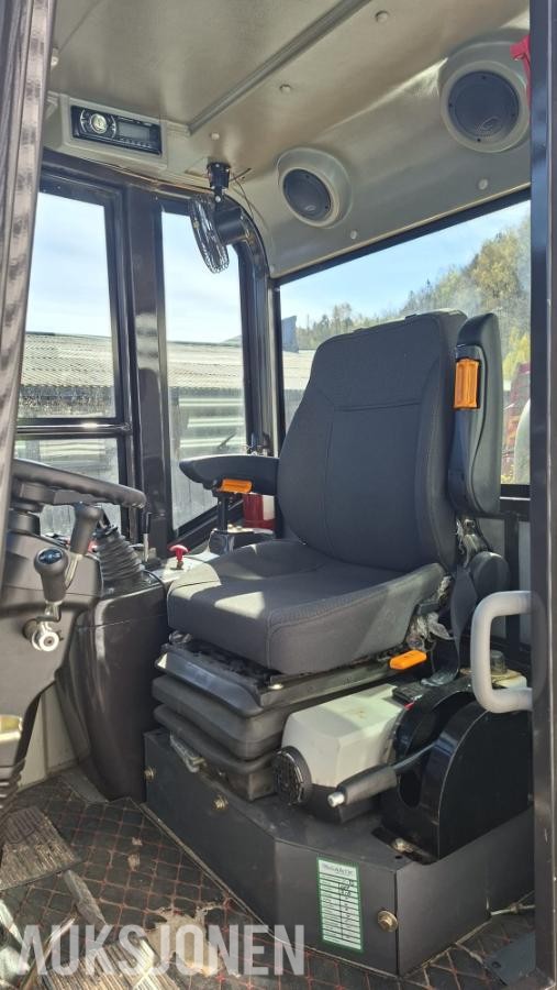 Hjullaster Sino JN915 - 2 Skuffer - 1 pallegaffel