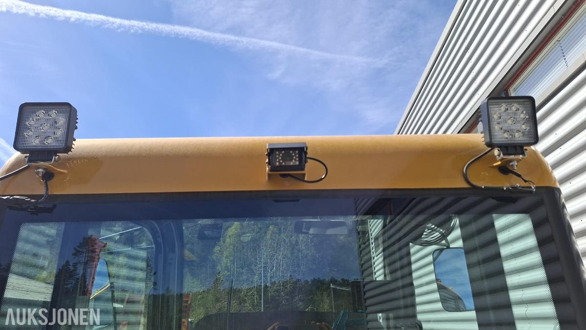 Hjullaster Sino JN915 - 2 Skuffer - 1 pallegaffel