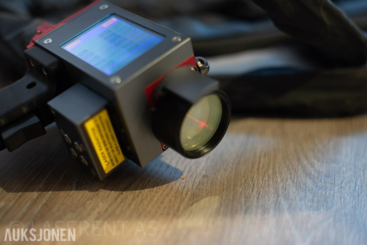 200W pulserende laser – fjerning av rust, maling, belegg, olje