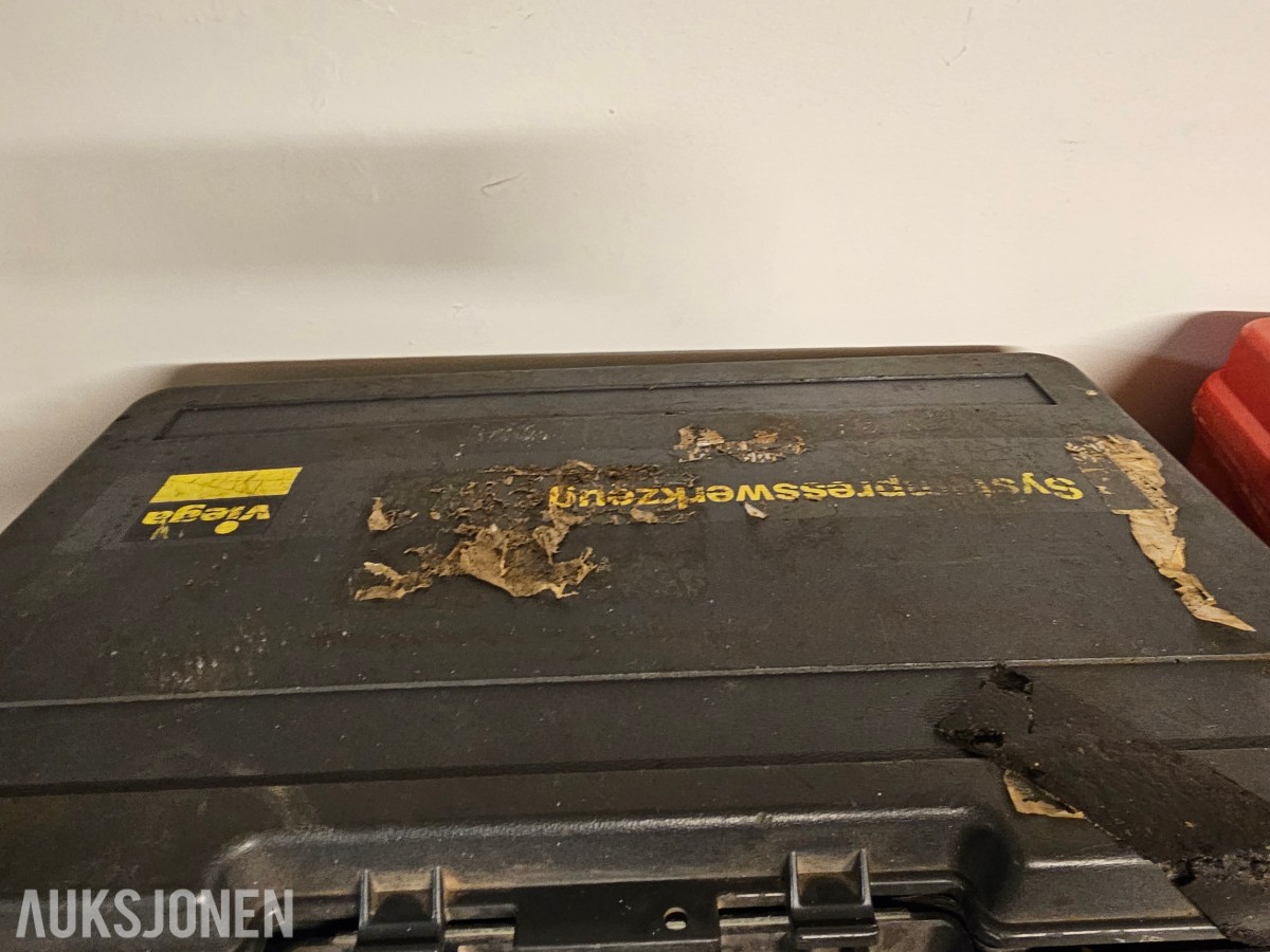 Roth novopress 203, 2 stk biltema krysslaser, Viega pressverktøy