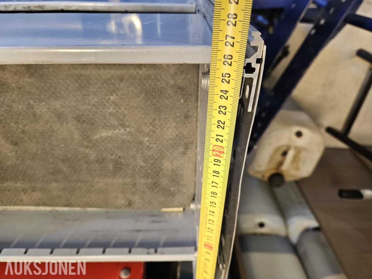 Bilinnredning Modul-System varebil - Smådelhyller med skuffer